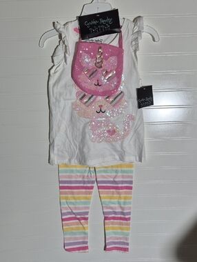Girls Spring Set With Purse